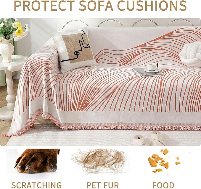 Non Slip Sofa Covers Couch Covers for 3 Cushion Couch Sofa Pet Friendly Washable Couch Covers for Sofa, Soft Thick Sectional Couch Covers L Shape Furniture Protector for Kids, Dogs 71" X134"