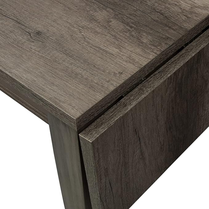 Liberty Furniture Industries Tanners Creek Drop Leaf Table, W29 x D47 x H30, Medium Gray