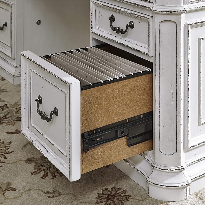 Liberty Furniture Industries Magnolia Manor Complete 5 Piece Desk