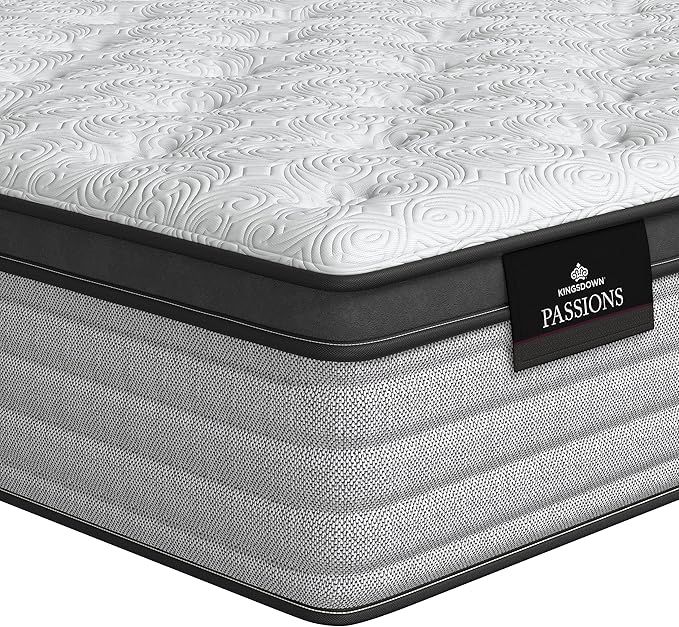 Kingsdown Passions Imagination Pillow Top Mattress, Full Extra Long