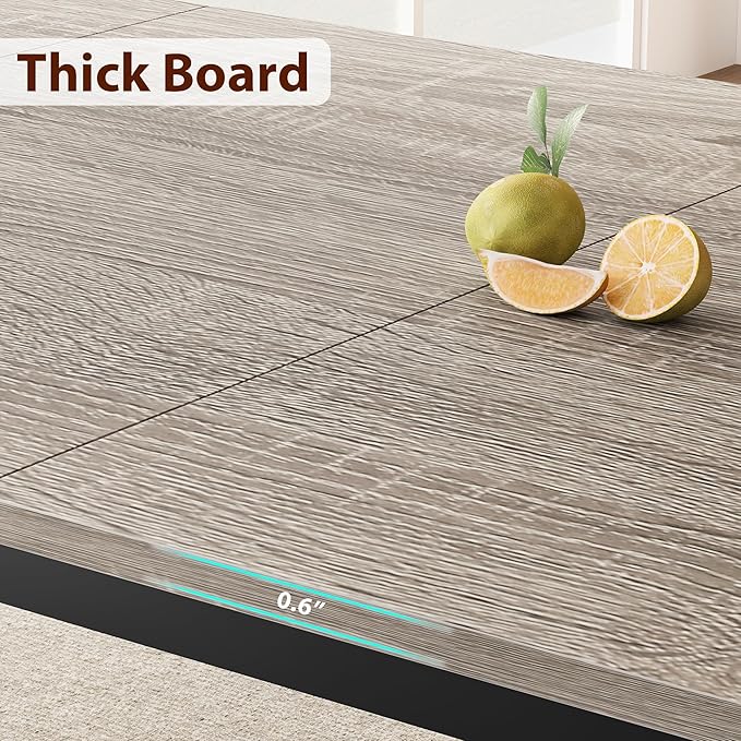 78.7 Inch Long Computer Desk, Large Industrial Office 2 Person Desk Workstation, Study Writing Wide Table,Modern Style Laptop Desk Tables for Home Office Bedrooms