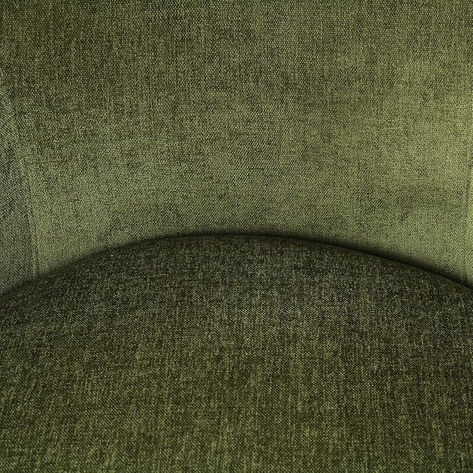 POLY & BARK Poole Lounge Chair in Distressed Green Velvet