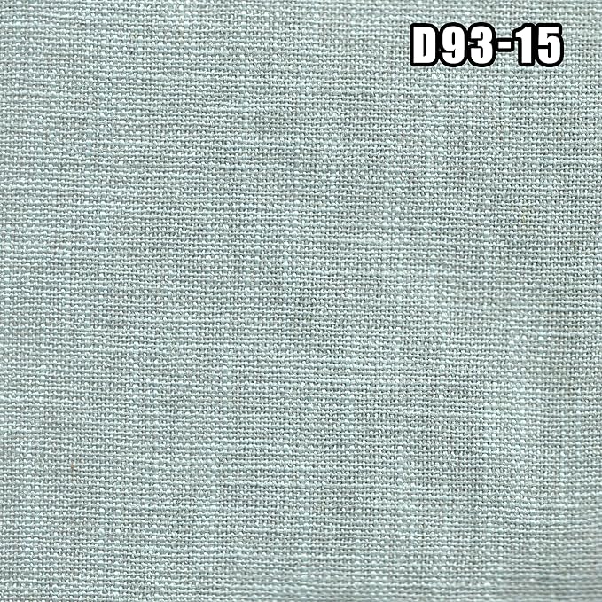 East West Furniture X027MZ015-7 7 Piece Dining Set Consist of a Rectangle Dining Room Table with X-Legs and 6 Baby Blue Linen Fabric Upholstered Parson Chairs, 40x72 Inch, Multi-Color