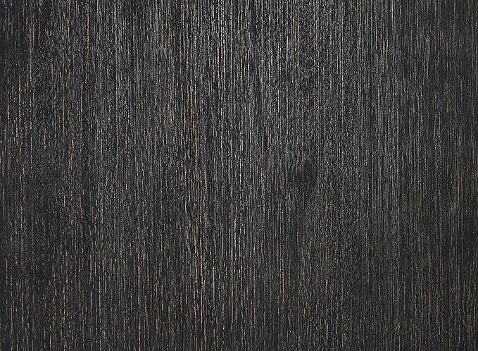 Signature Design by Ashley Tyler Creek Urban Farmhouse Upholstered Dining Chair, 2 Count, Almost Black