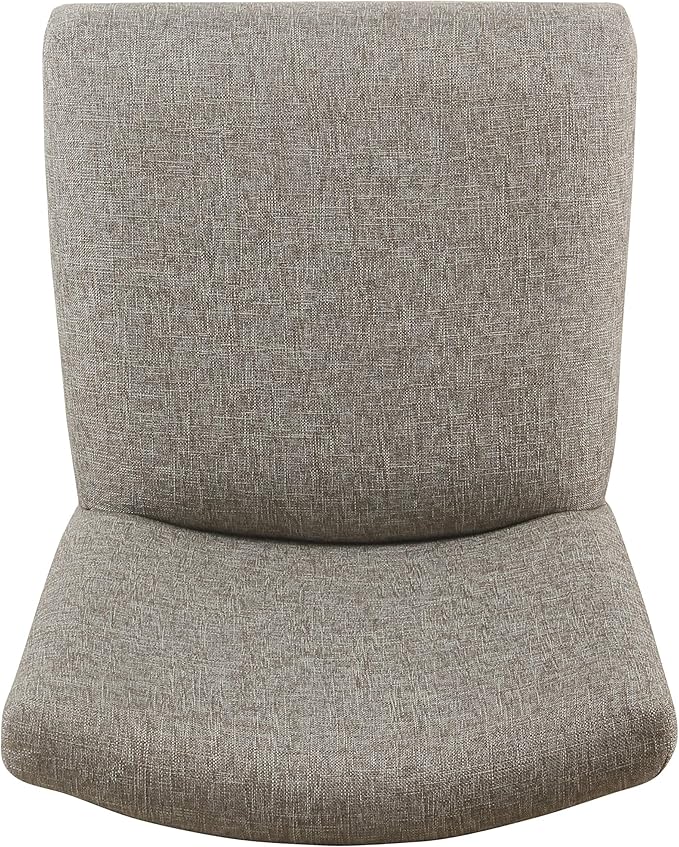 Homepop Home Decor | Backless Nailhead Trim Counter Height Bar Stools | 24 Inch Bar Stools | Decorative Home Furniture (Sterling Gray)