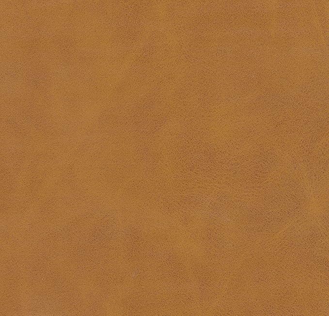 HomePop Channeled Metal Dining Chair Home Décor | Single Pack - Brown Faux Leather