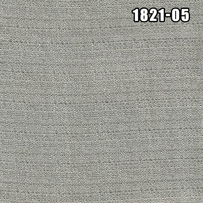 East West Furniture VEP0T05 Verona Parson Chairs - Nailhead Trim Grey Linen Fabric Padded Dining Chairs, Set of 2, Wirebrushed Linen White